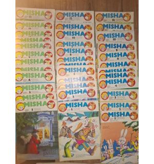 Revista MISHA Nr 1-12 anii 1988,1999,2000    36 reviste