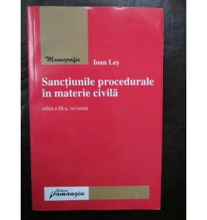 Sanctiunile procedurale in materie civila