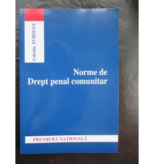Norme de drept penal comunitar