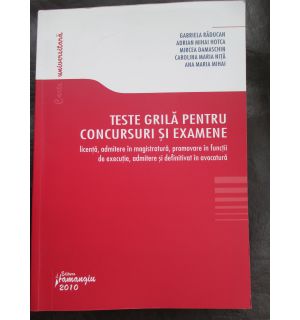 Teste grila pentru concursuri si examene
