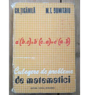 Culegere de probleme de matematici