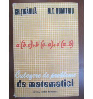 Culegere de probleme de matematici
