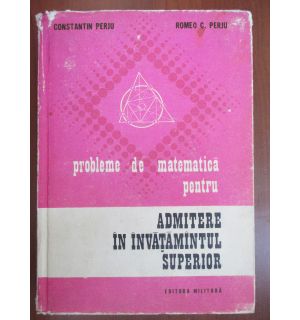 Probleme de matematica pentru admitere in invatamantul superior