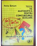 Teste de matematica pentru concursurile scolare cl VI-VIII Petre Simion