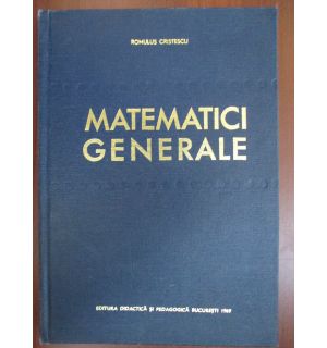 Matematici generale