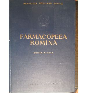 Farmacopeea romina editia a 7-a