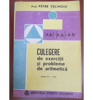 Culegere de exercitii si probleme de aritmetica