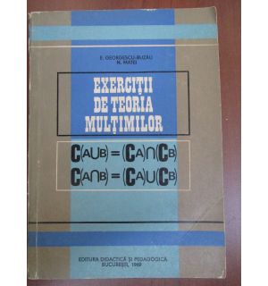 Exercitii de teoria multimilor