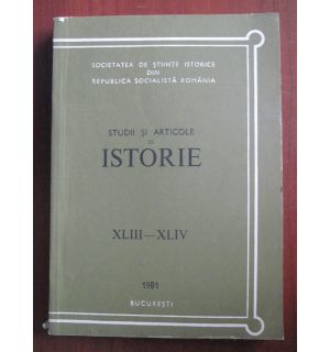 Studii si articole de istorie XLIII-XLIV
