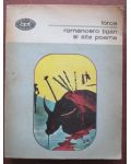 Romancero tigan si alte poeme-Federico Garcia Iorca