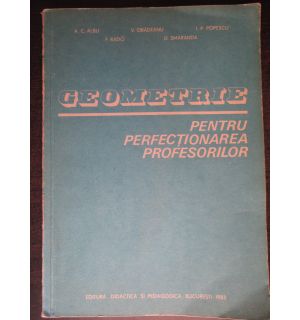 Geometrie pentru perfectionarea profesorilor