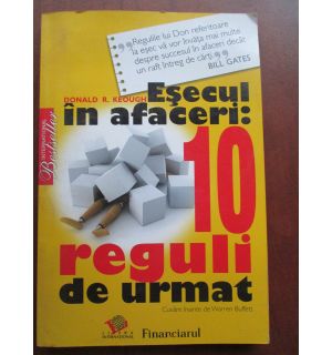 Esecul in afaceri: 10 reguli de urmat