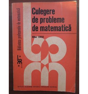 Culegere de probleme de matematica