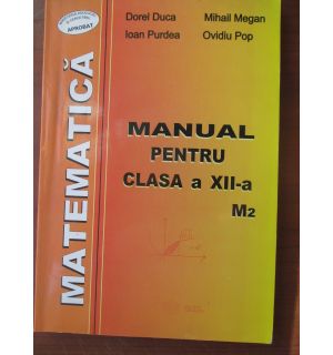 Matematica: Manual pentru clasa a XII-M2