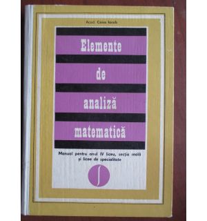 Elemente de analiza matematica