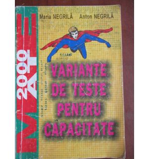 Variante de teste pentru capacitate