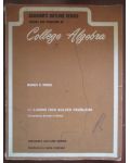 Schaum's outline of theory and problems of college algebra