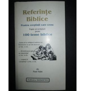 Referinte Biblice pentru crestinii care cresc