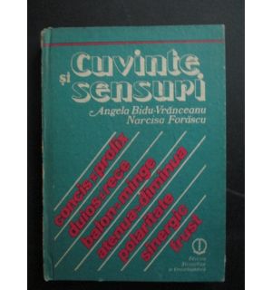 Cuvinte si sensuri