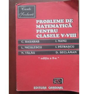 Probleme de matematica pentru clasele V-VIII