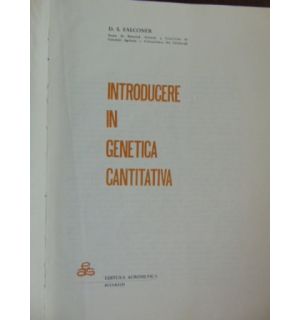 Introducere in genetica cantitativa